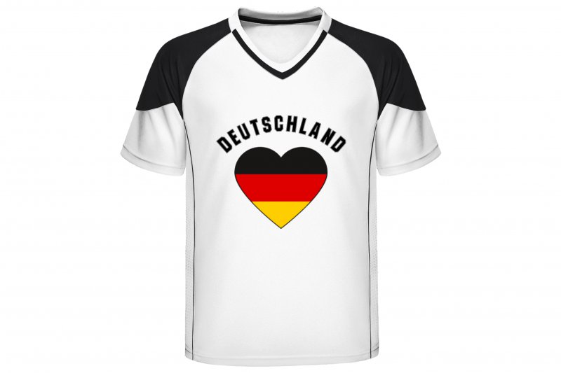 Sublimationsdruck auf einem Trikot