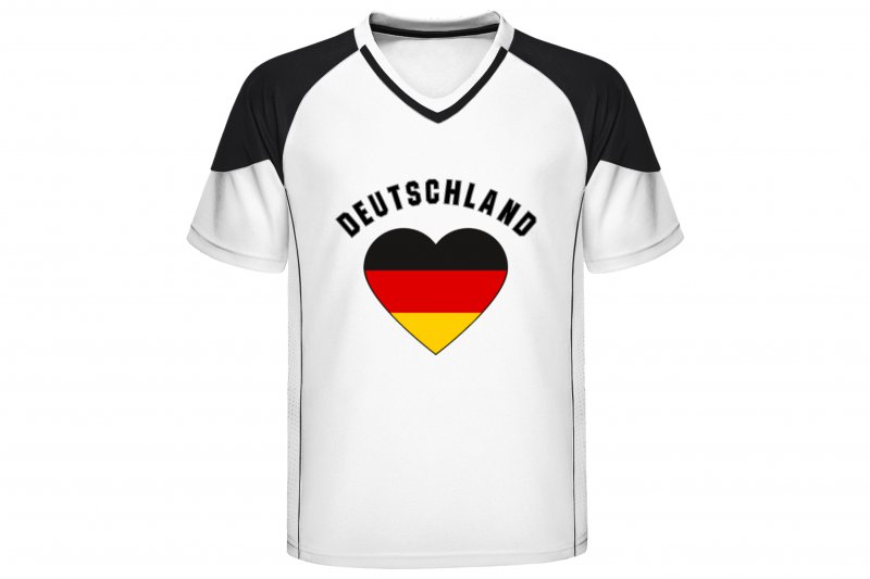 Sublimationsdruck auf einem Trikot