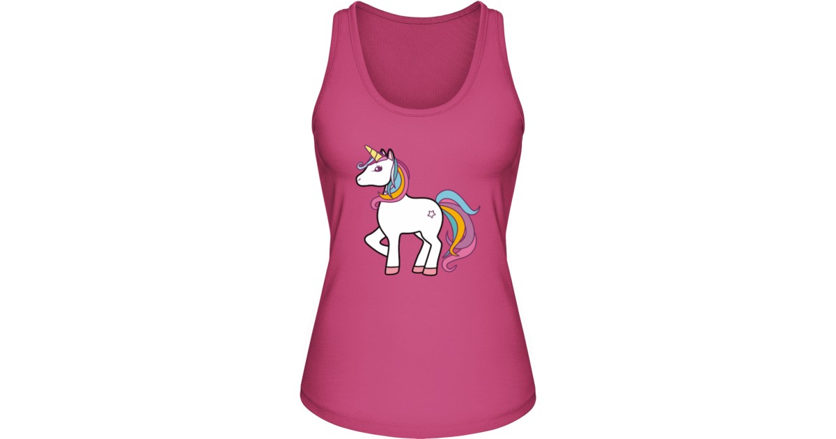  CARTOON EINHORN - T-Shirt Druck 