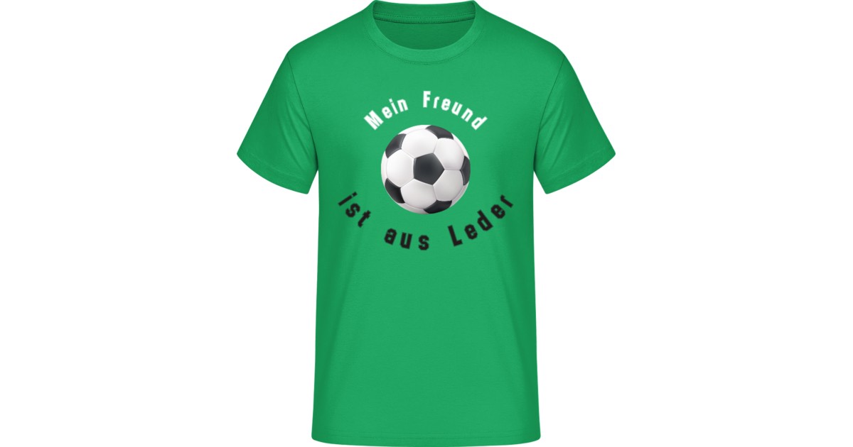 Mein Freund ist aus Leder TShirt Druck