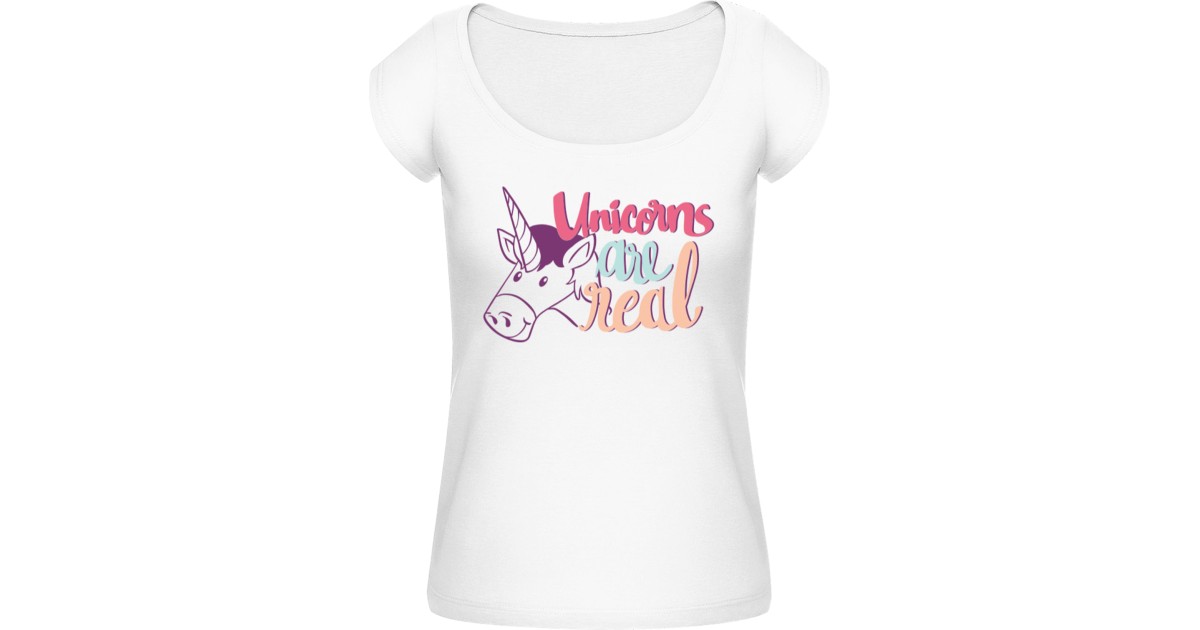 UNICORNS ARE REAL TShirt Druck