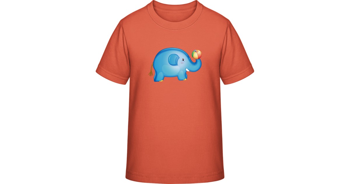 Happy Elefant Mit Blumchen I Elefanten Motiv Manner Premium T