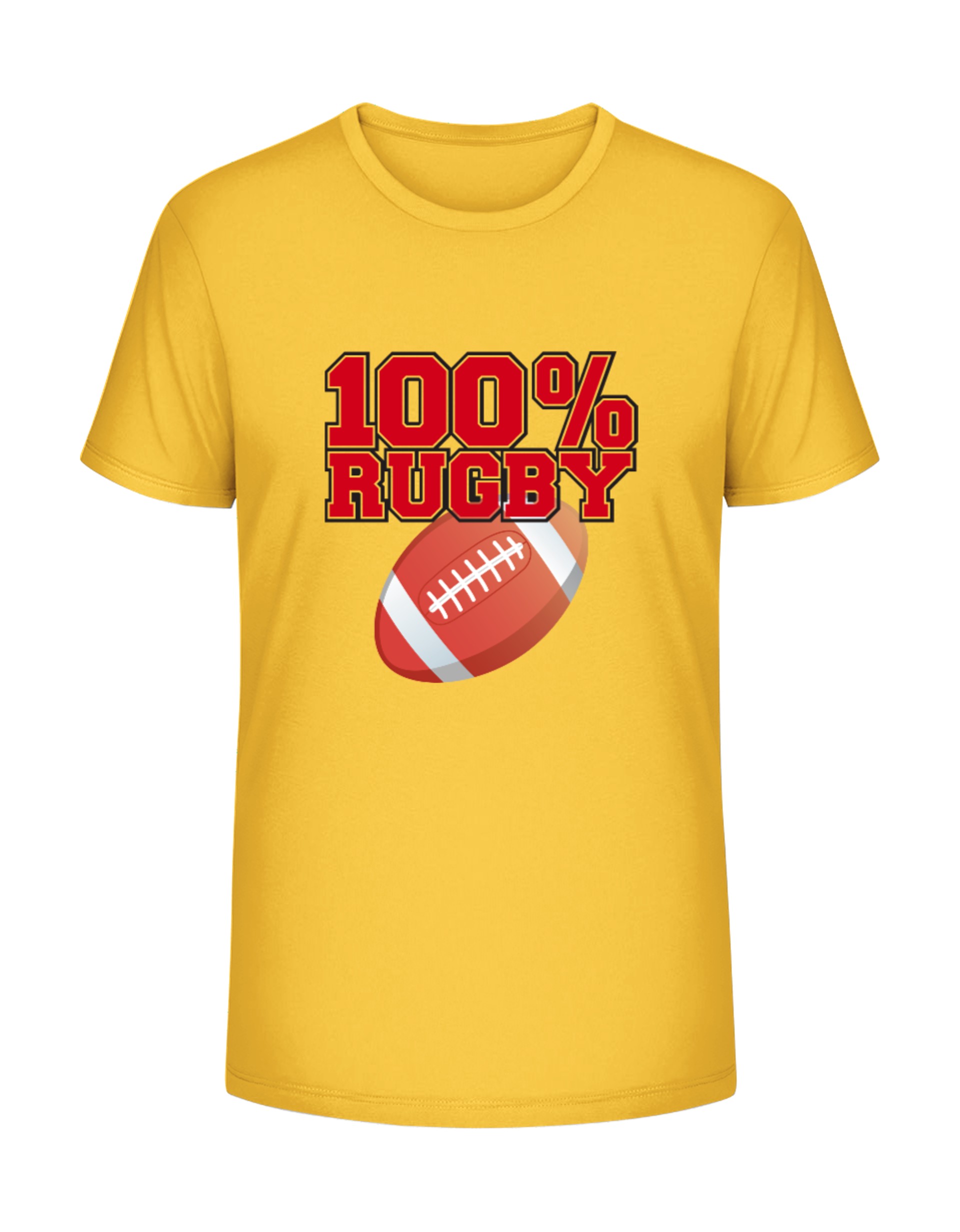 100% Rugby T-Shirt bedrucken