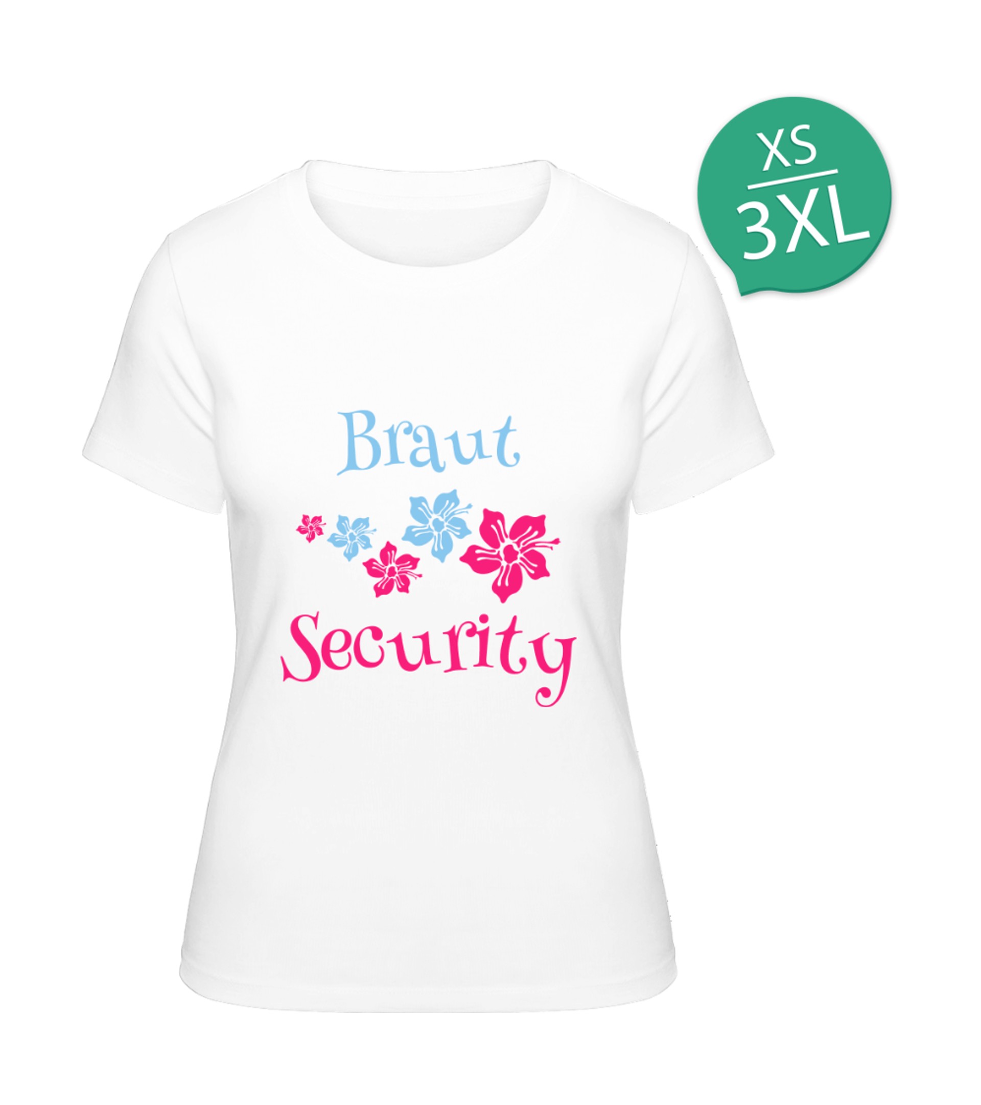 Braut Security T-Shirt bedrucken