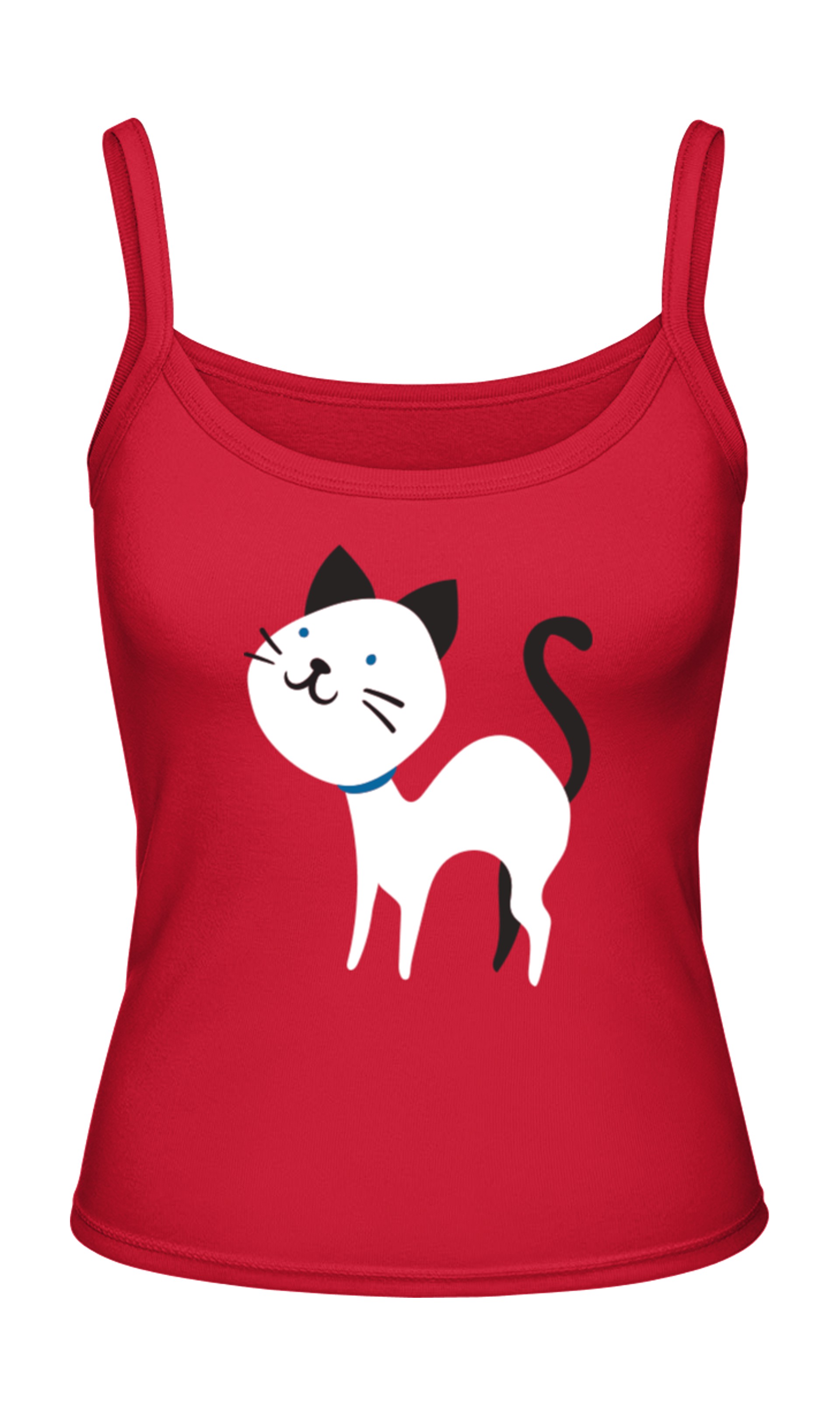 CARTOON KATZE B&W T-Shirt bedrucken