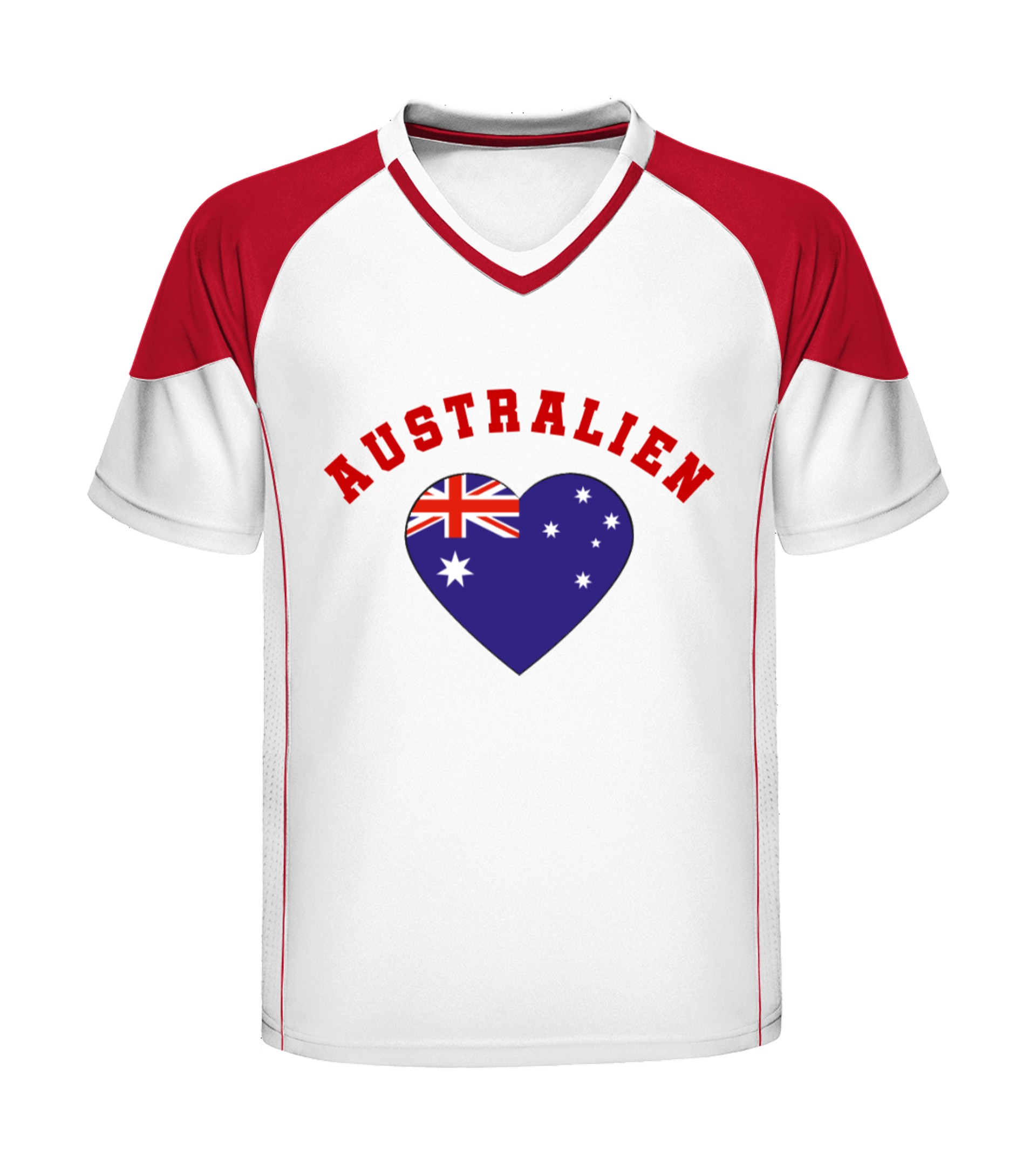 Ein Herz für Australien T-Shirt bedrucken