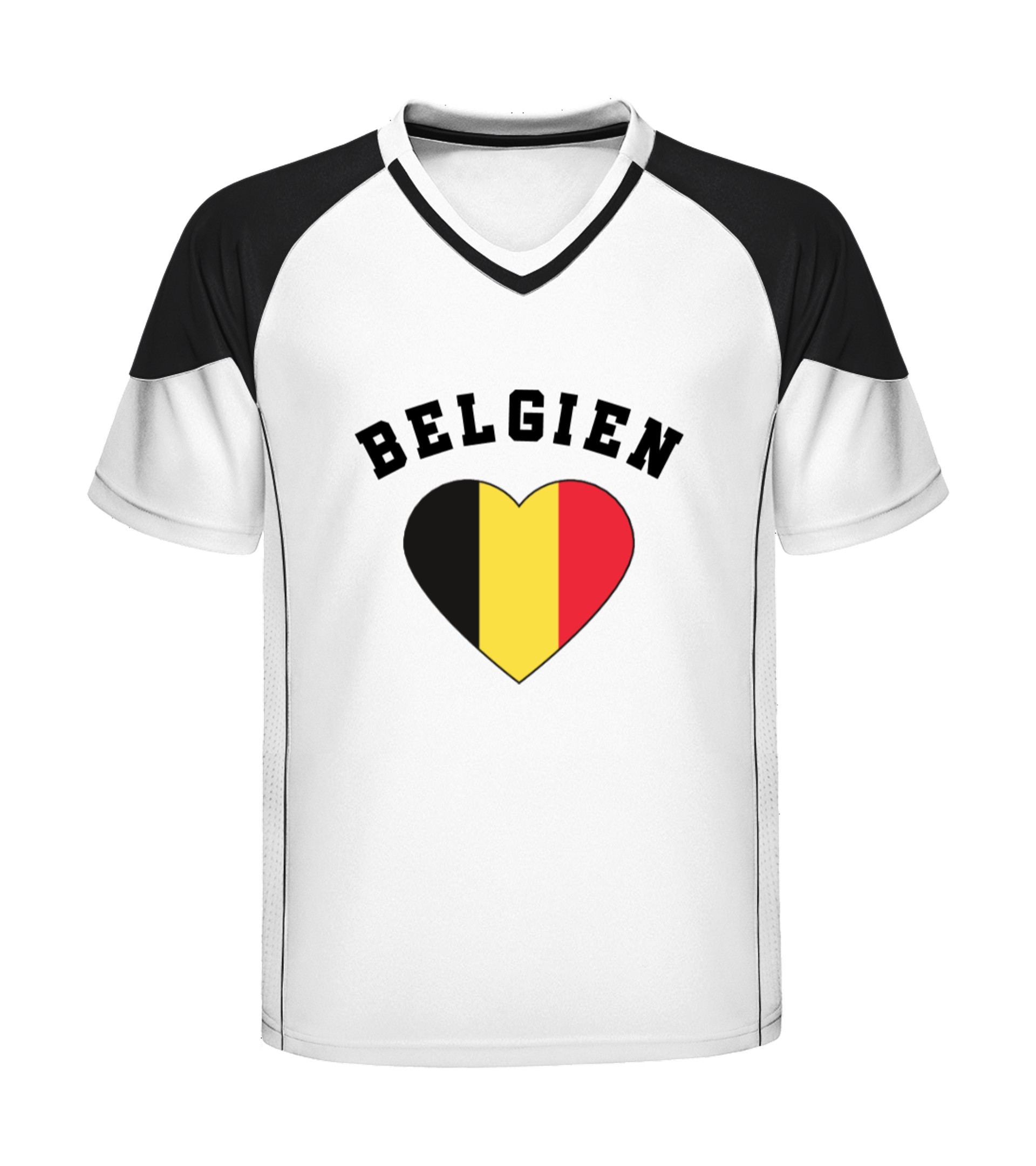 Ein Herz für Belgien T-Shirt bedrucken