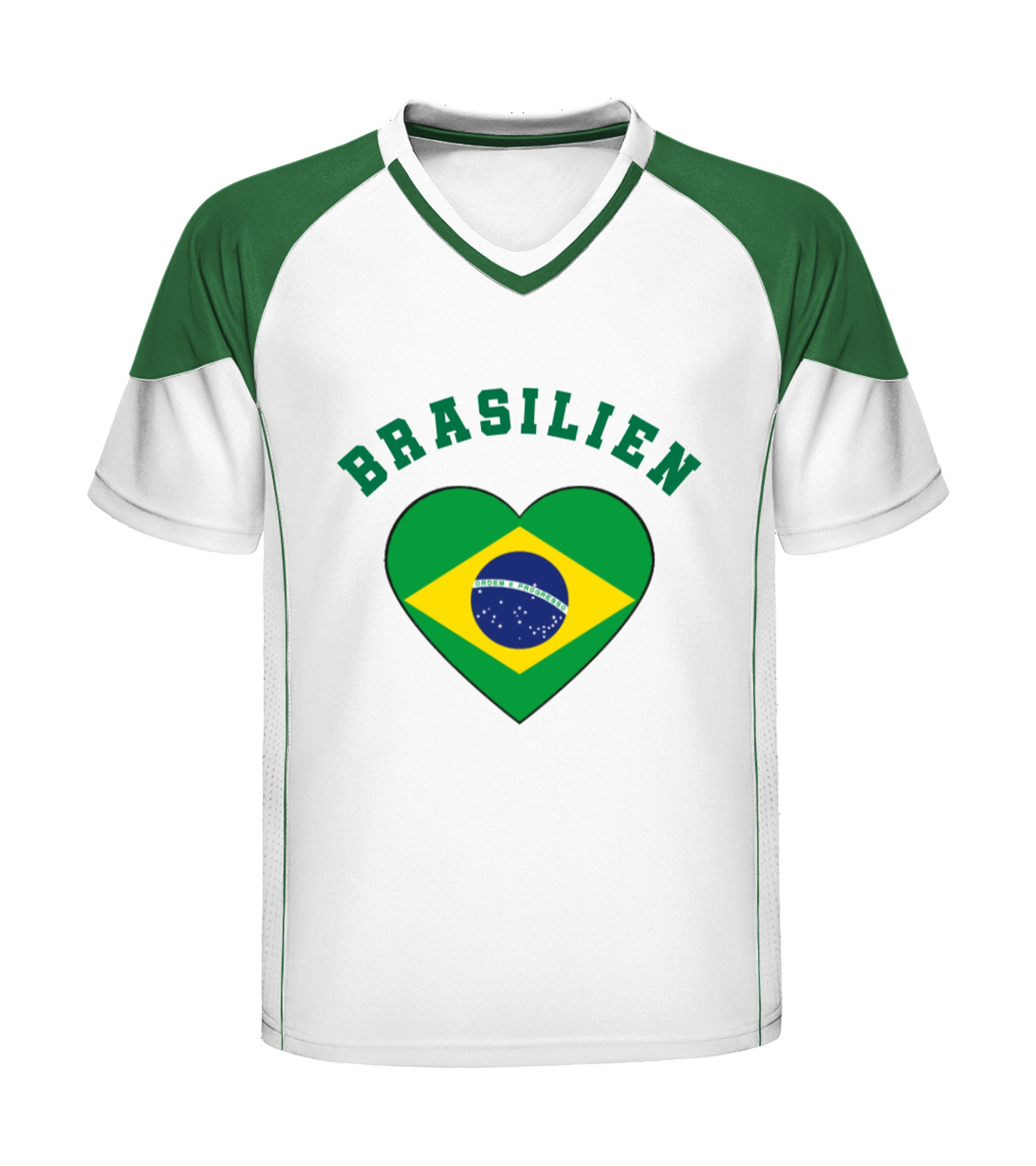 Ein Herz für Brasilien T-Shirt bedrucken