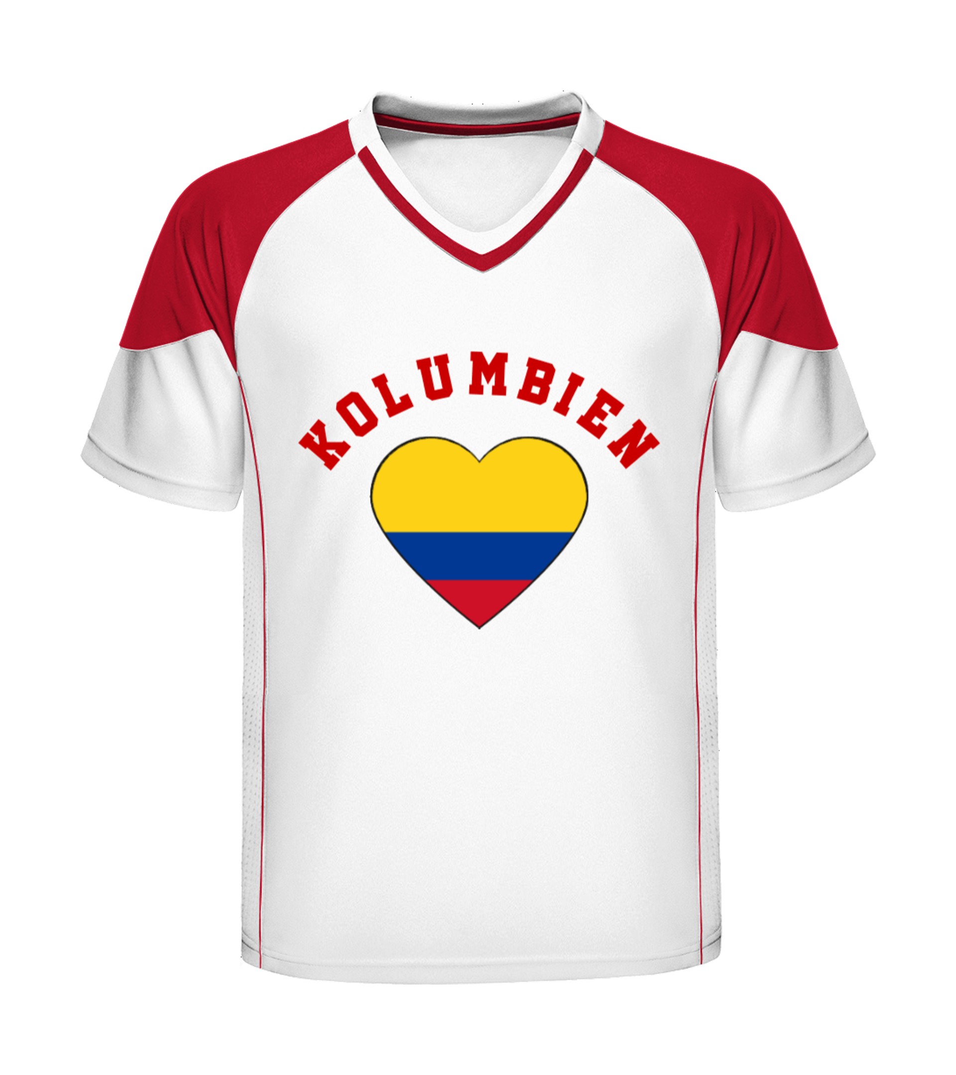 Ein Herz für Kolumbien T-Shirt bedrucken