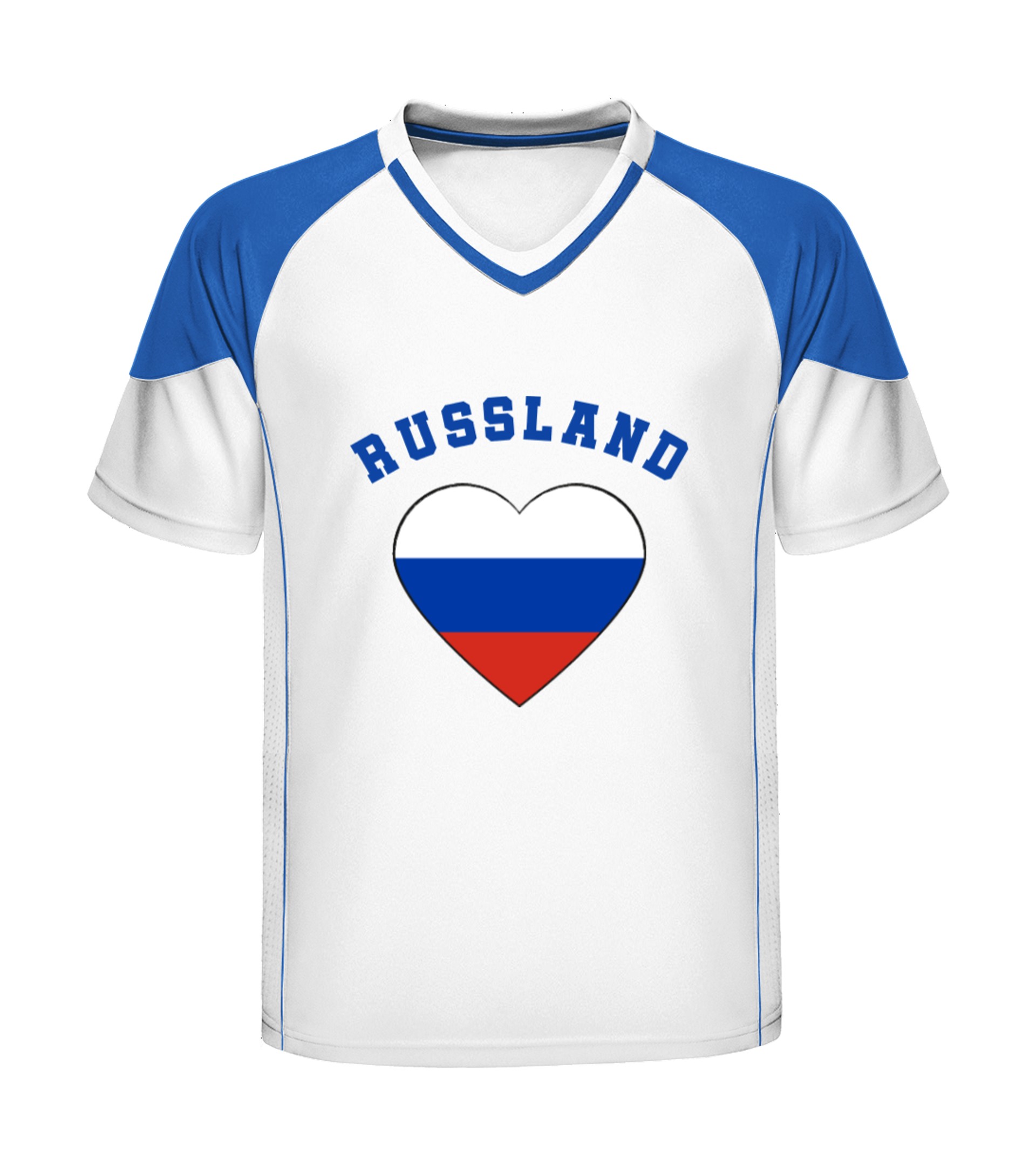 Ein Herz für Russland T-Shirt bedrucken