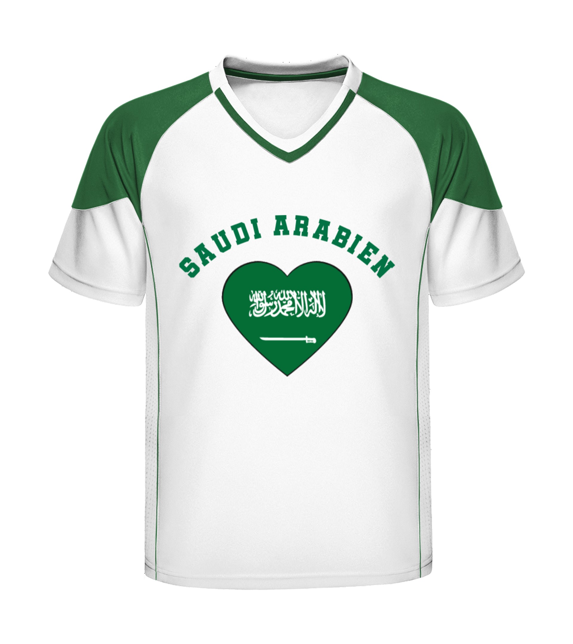 Ein Herz für Saudi Arabien T-Shirt bedrucken