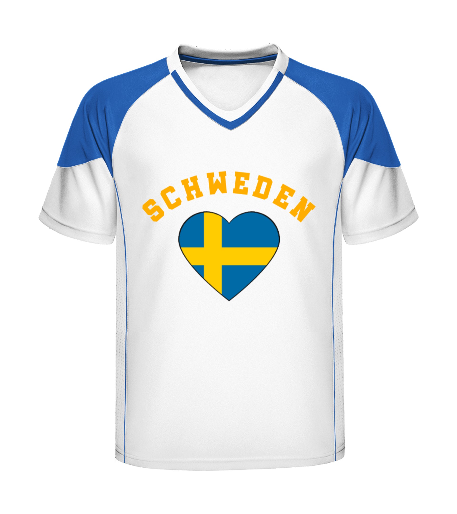 Ein Herz für Schweden T-Shirt bedrucken