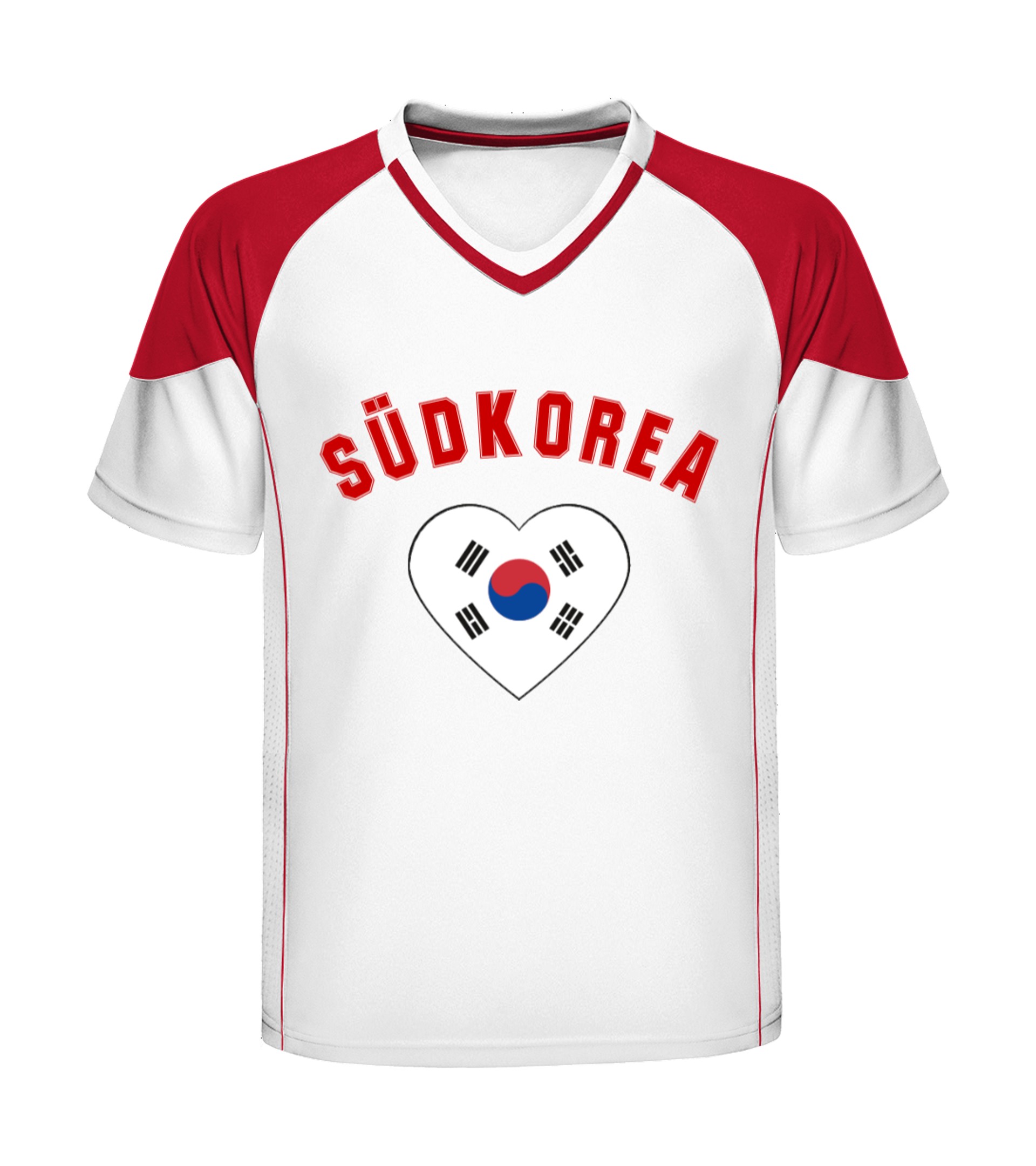 Ein Herz für Südkorea T-Shirt bedrucken