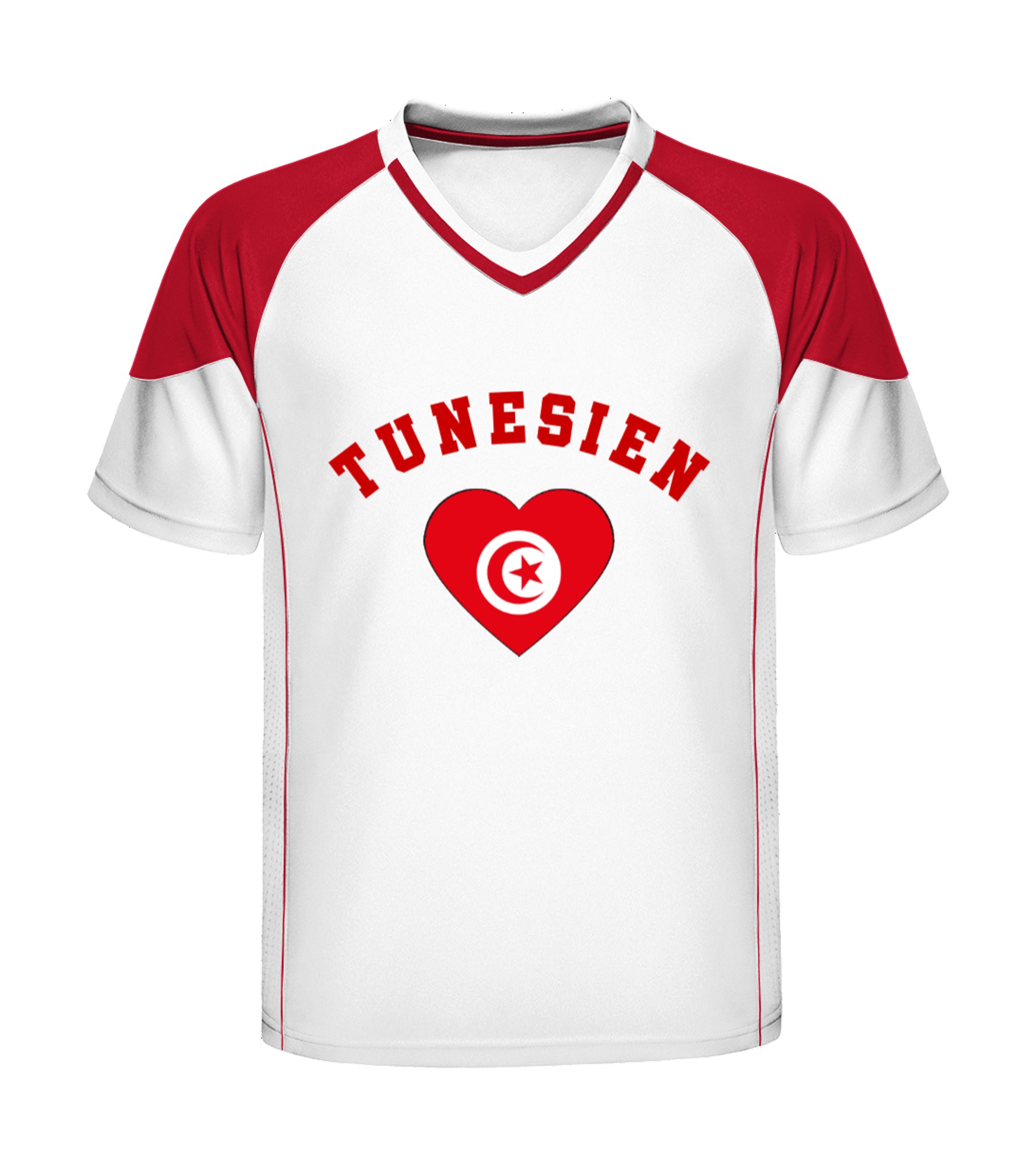 Ein Herz für Tunesien T-Shirt bedrucken