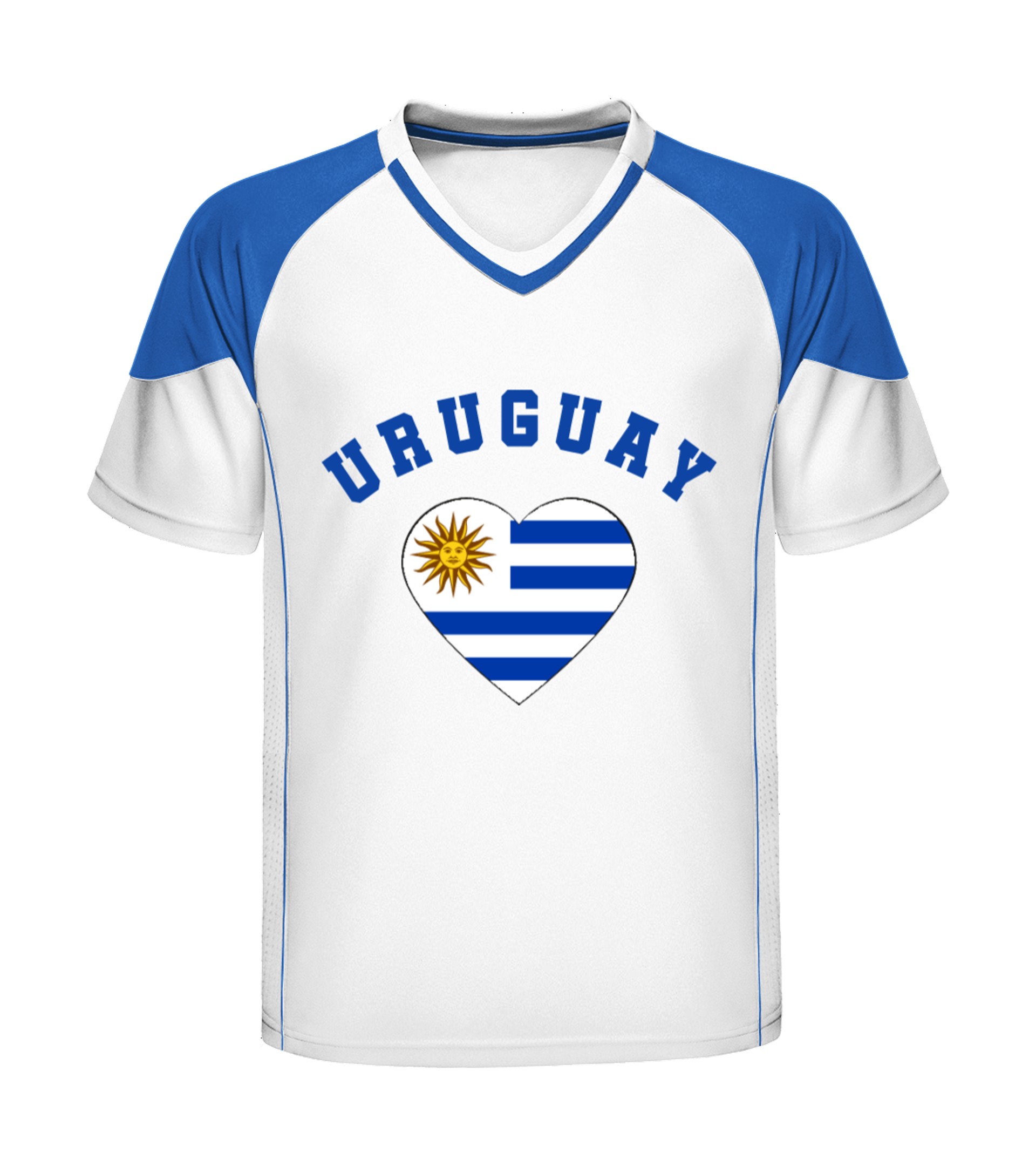 Ein Herz für Uruguay T-Shirt bedrucken