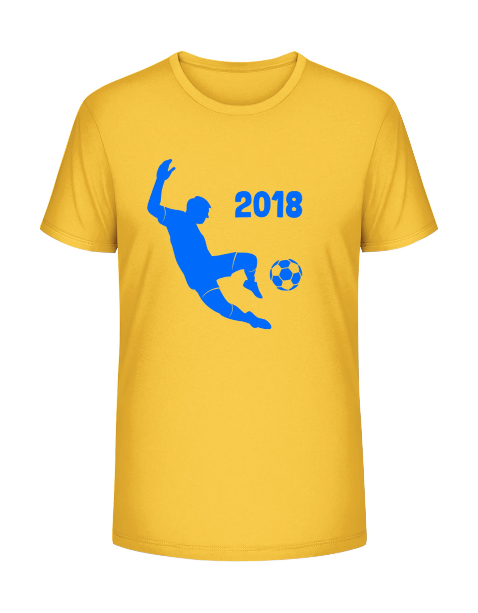Fußballspieler WM 2018 T-Shirt bedrucken
