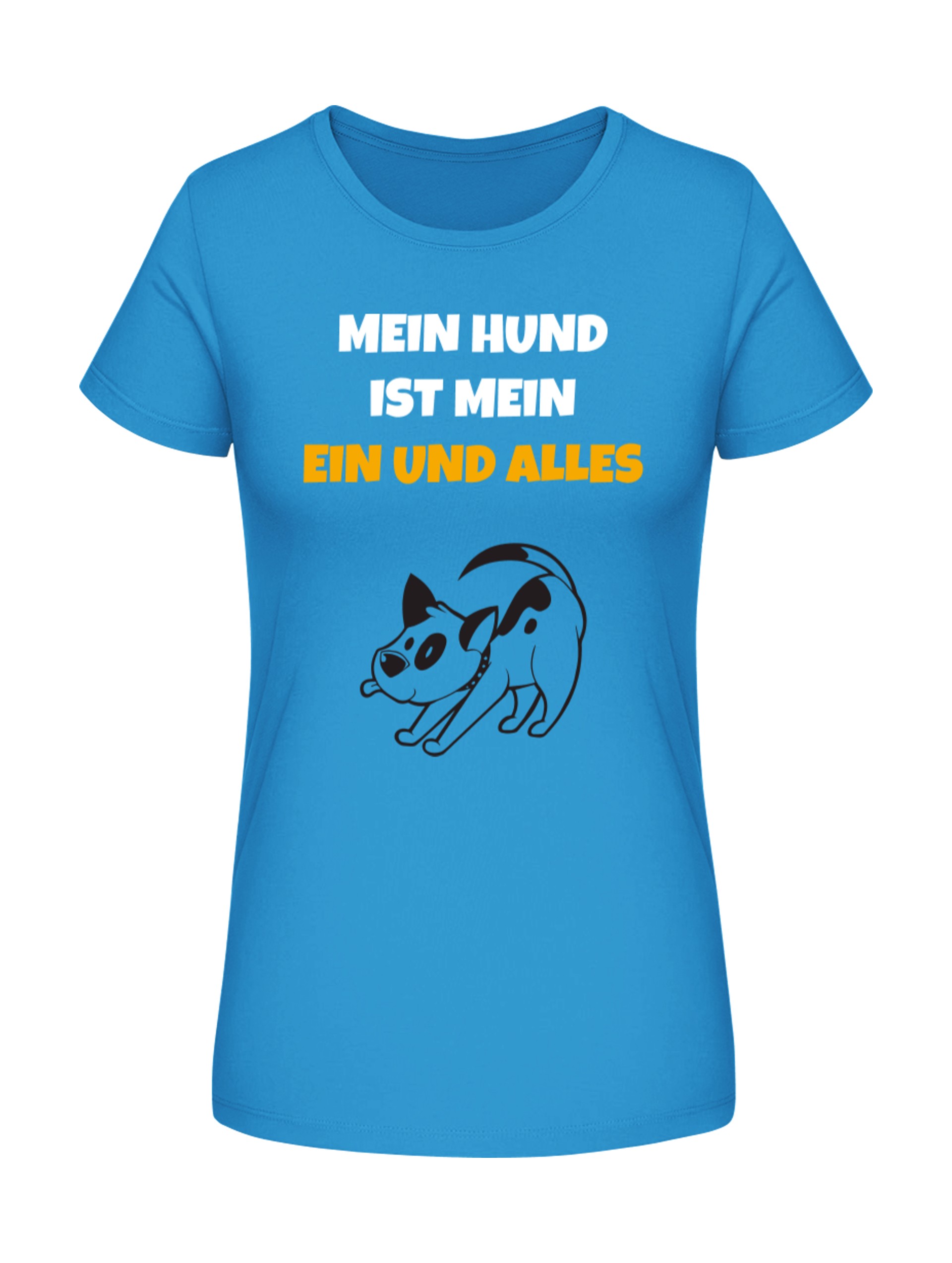 HUND EIN UND ALLES T-Shirt bedrucken