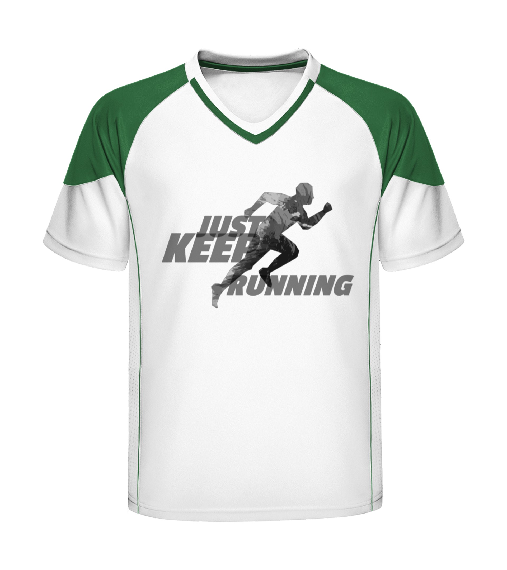 Just Keep Running T-Shirt bedrucken