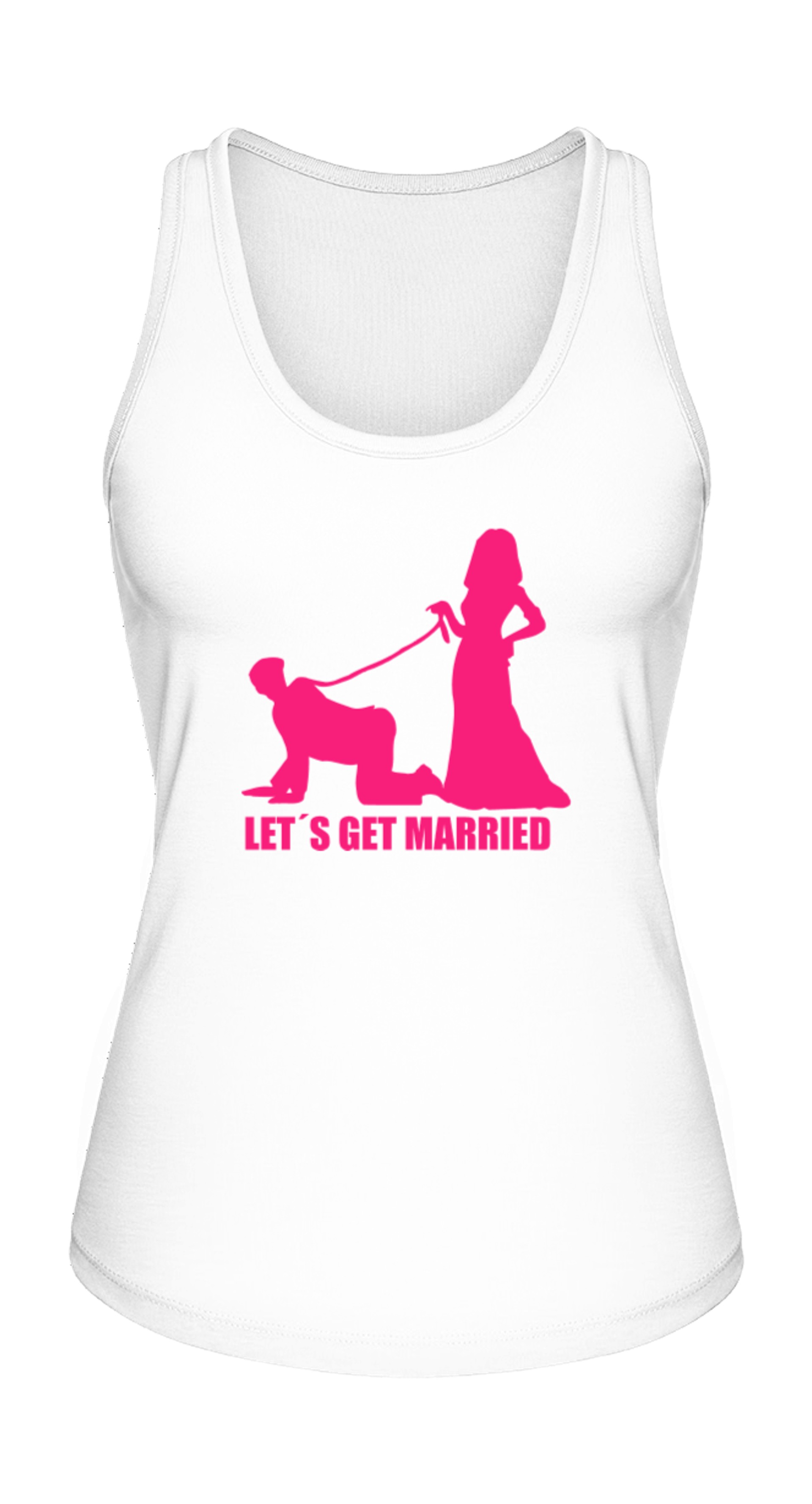 Let´s get married T-Shirt bedrucken