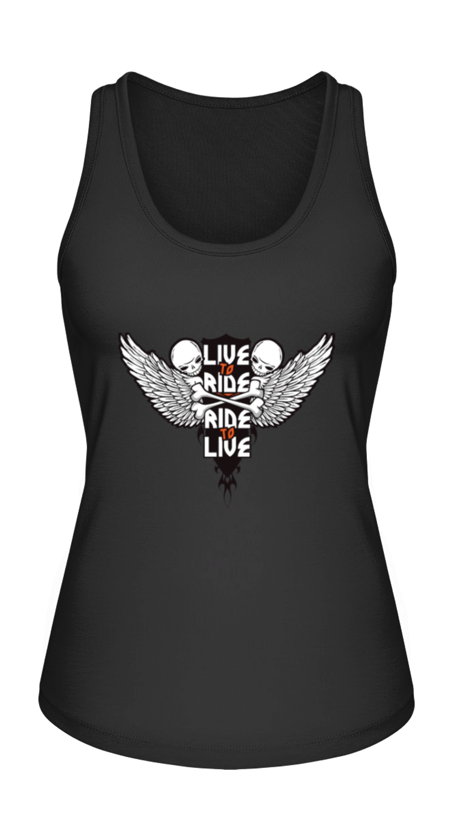 Live to ride ride to live T-Shirt bedrucken