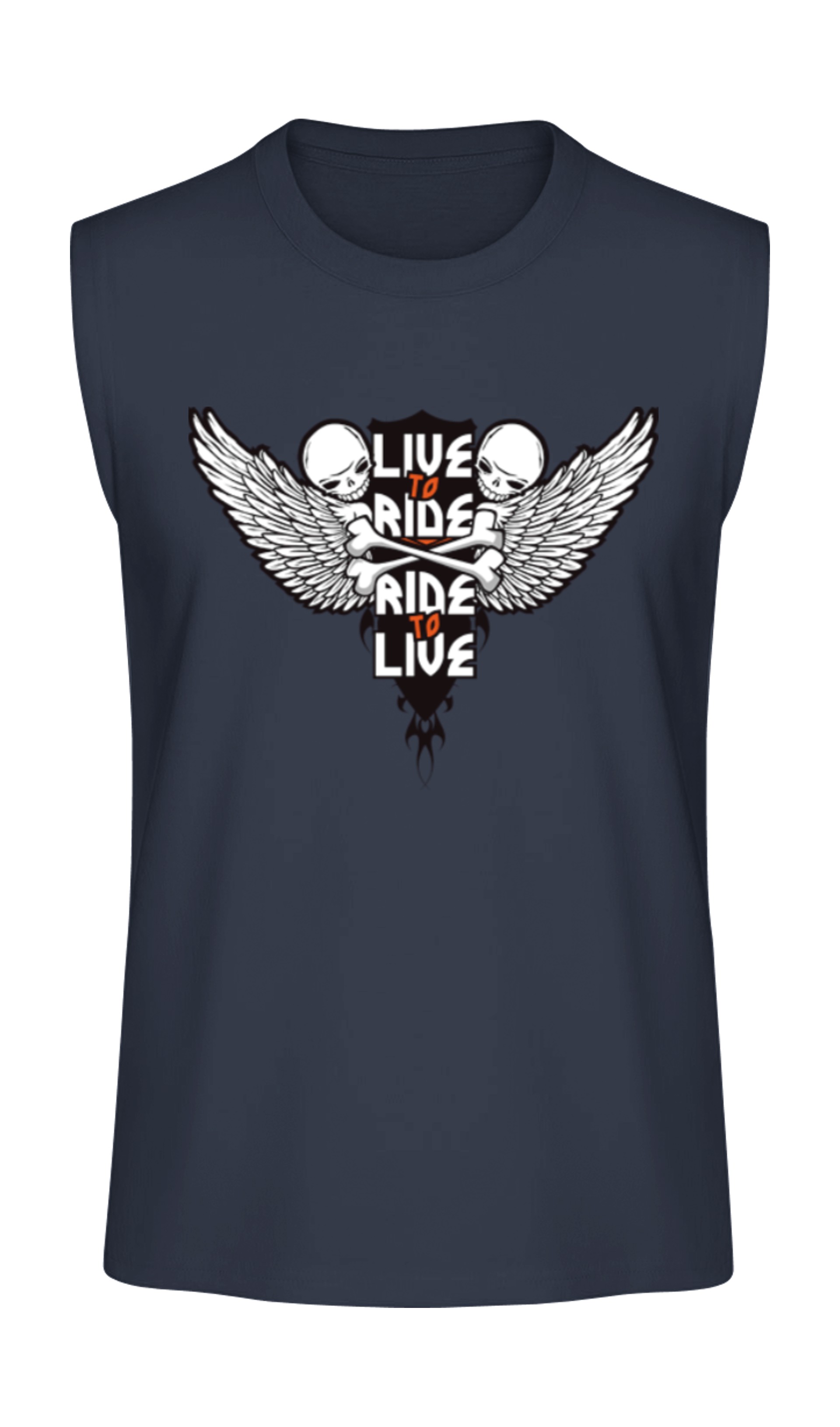 Live to ride ride to live T-Shirt bedrucken