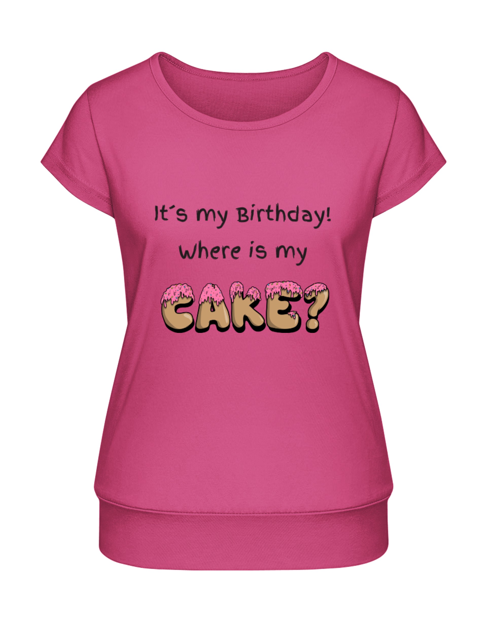 Where is my cake? T-Shirt bedrucken