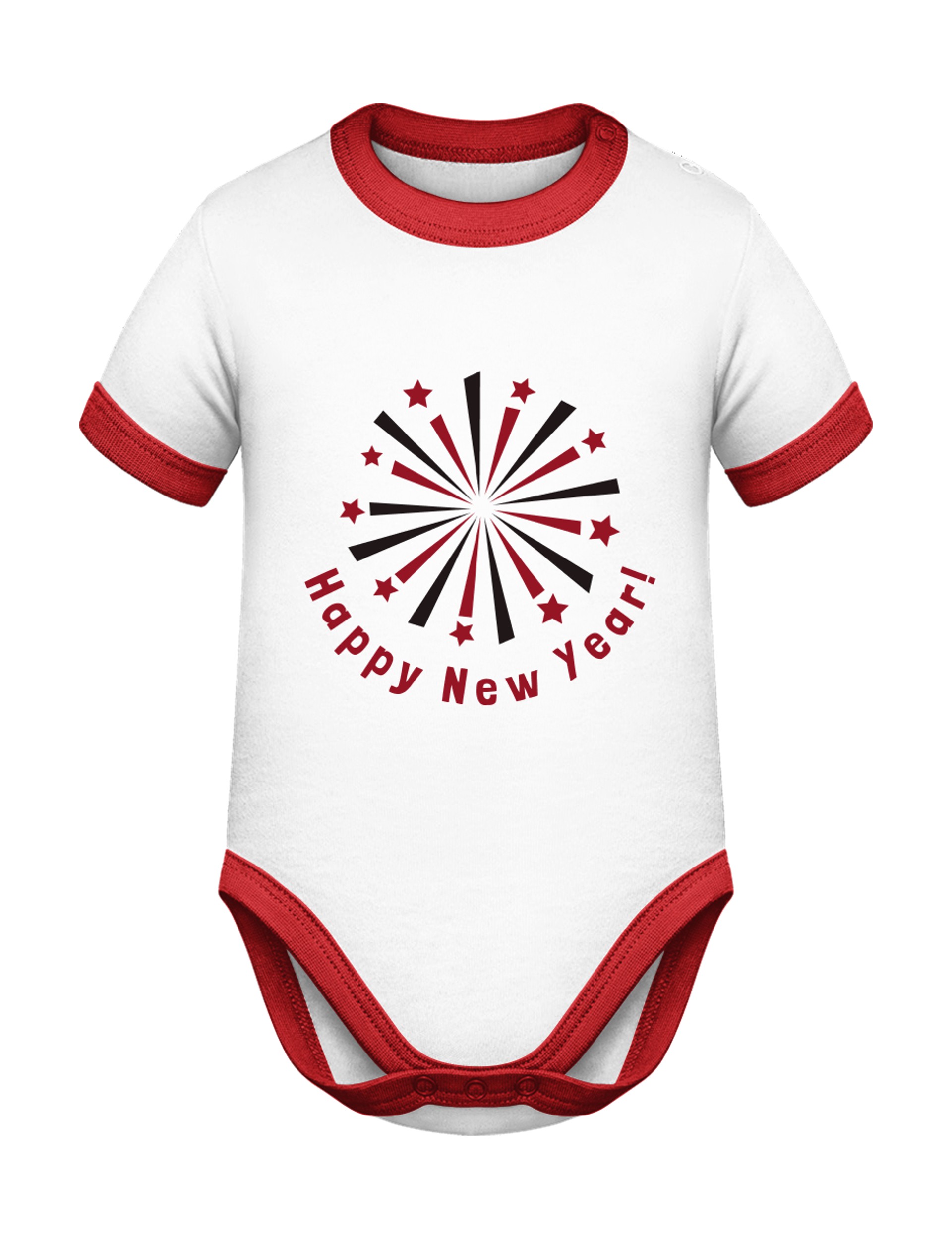 Happy New Year - Baby T-Shirt bedrucken