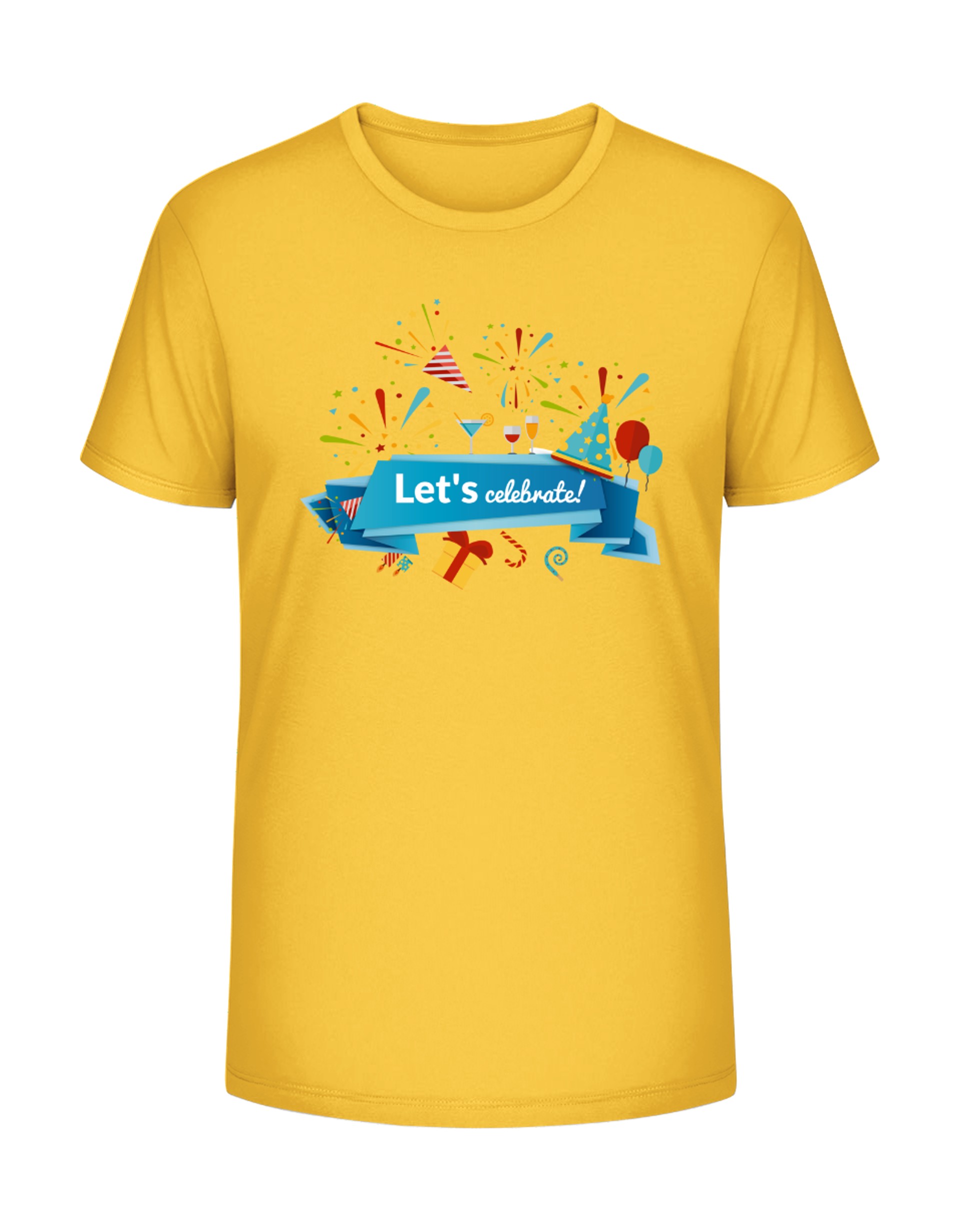 Let's Celebrate T-Shirt bedrucken