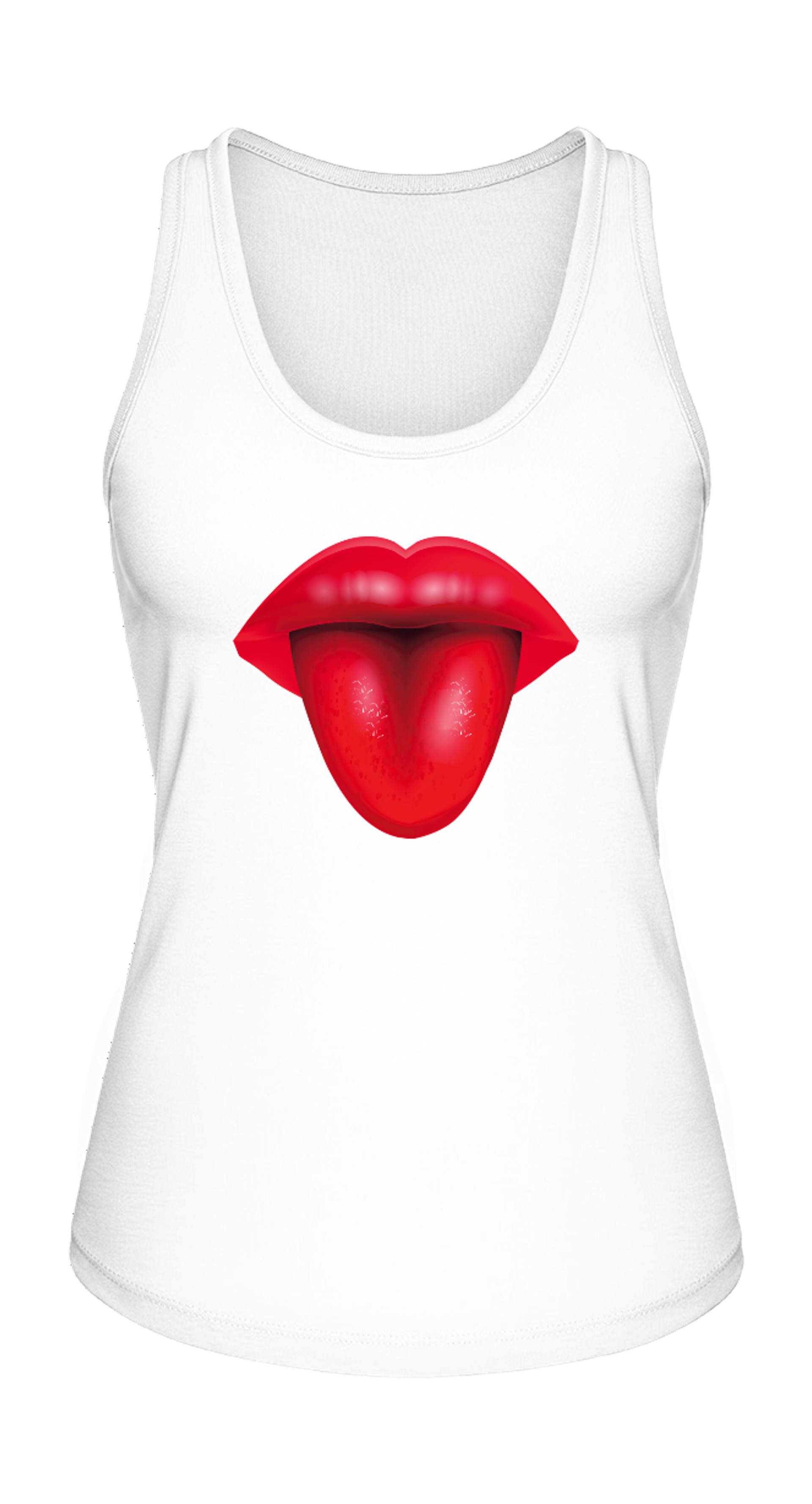 Mund und Zunge T-Shirt bedrucken