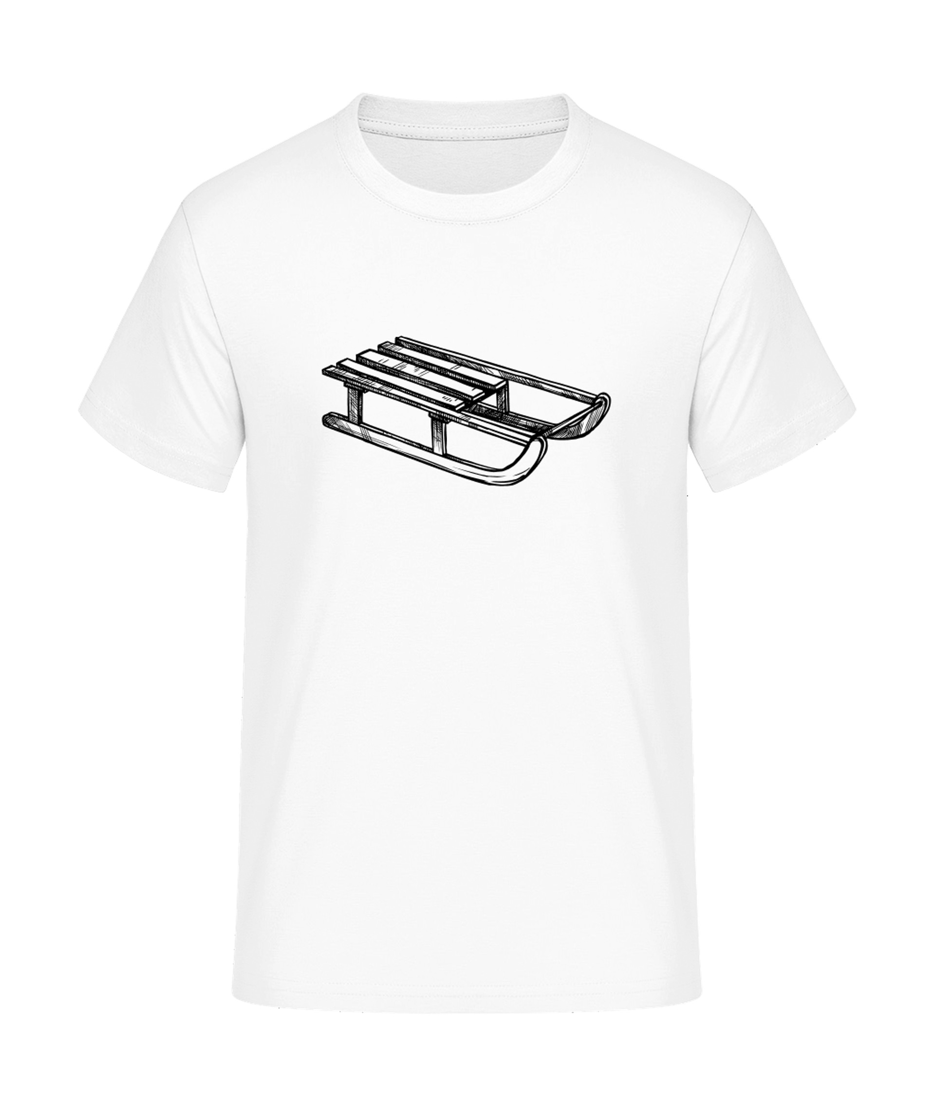 Schlitten T-Shirt bedrucken