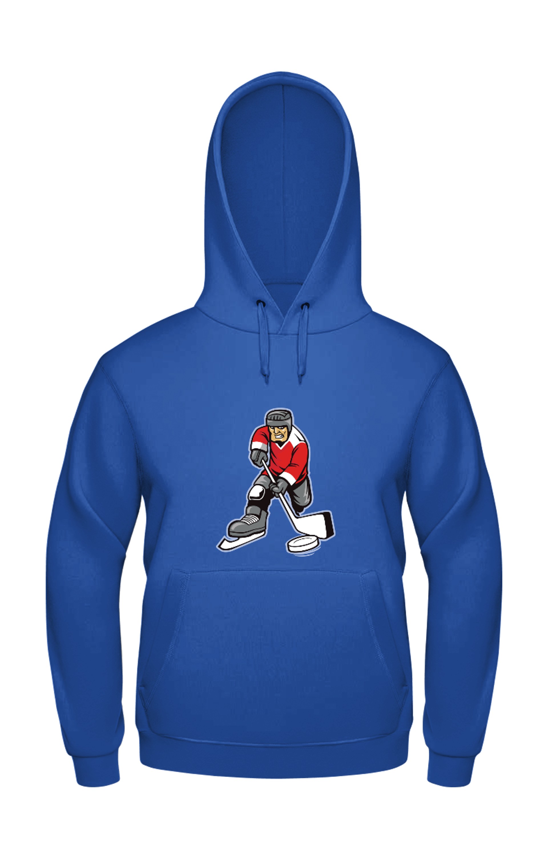 Cartoon Ice Hockey Player T-Shirt bedrucken