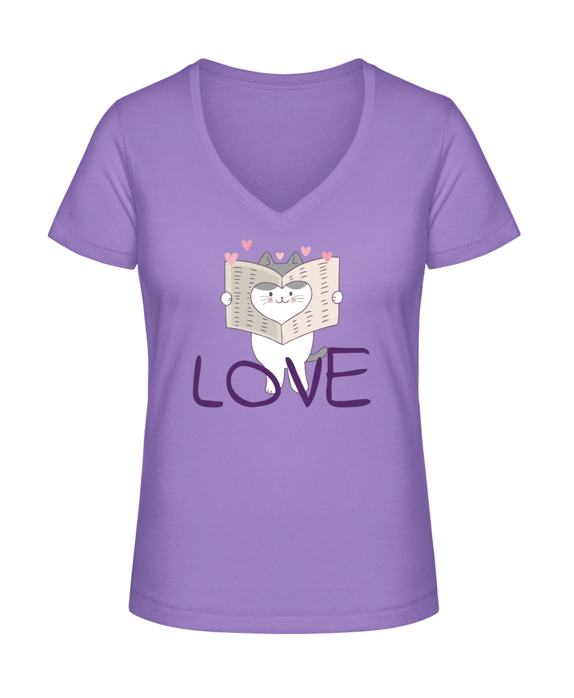 Cat Love T-Shirt bedrucken