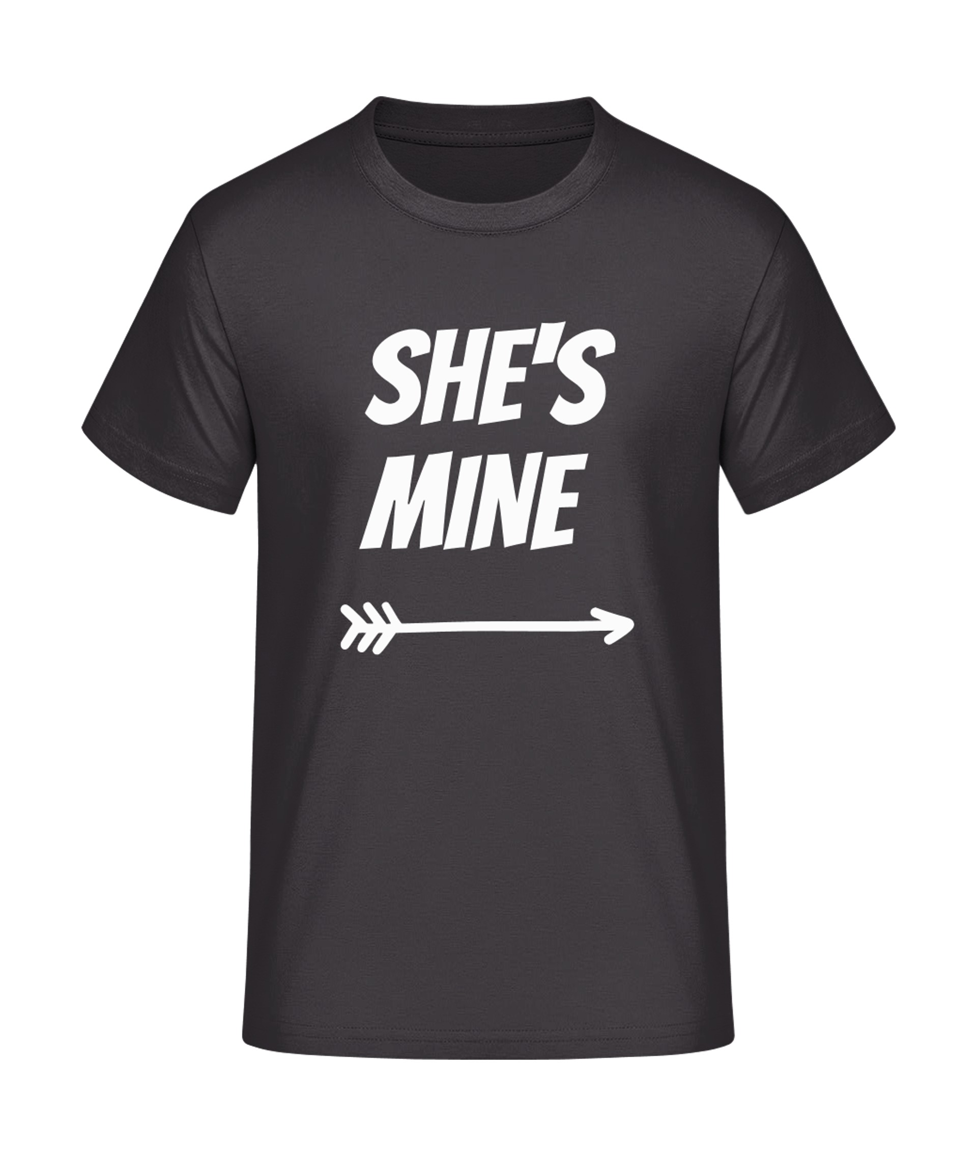 She's Mine & He's Mine Partner Shirts T-Shirt bedrucken