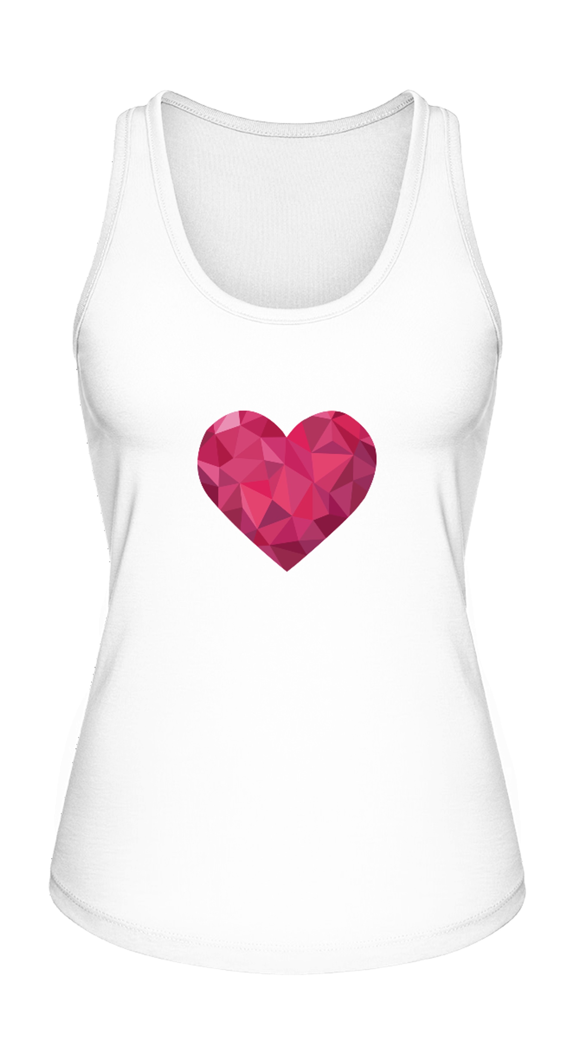 Triangle Heart T-Shirt bedrucken
