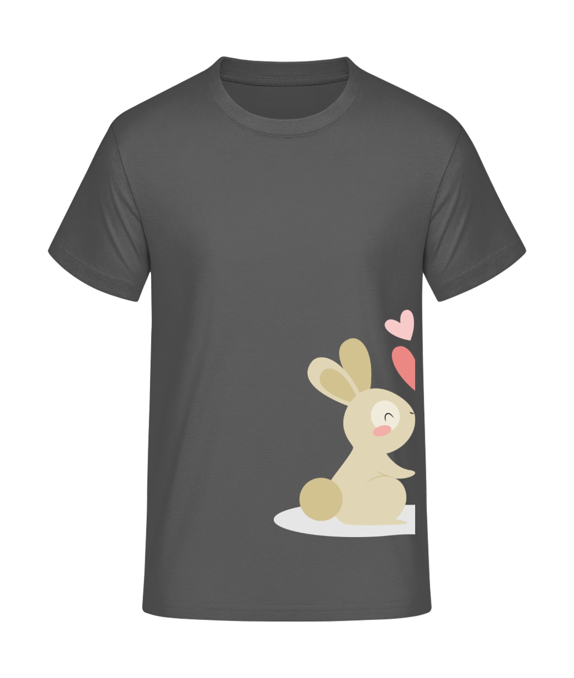 Valentins-Häschen Partner Shirts T-Shirt bedrucken