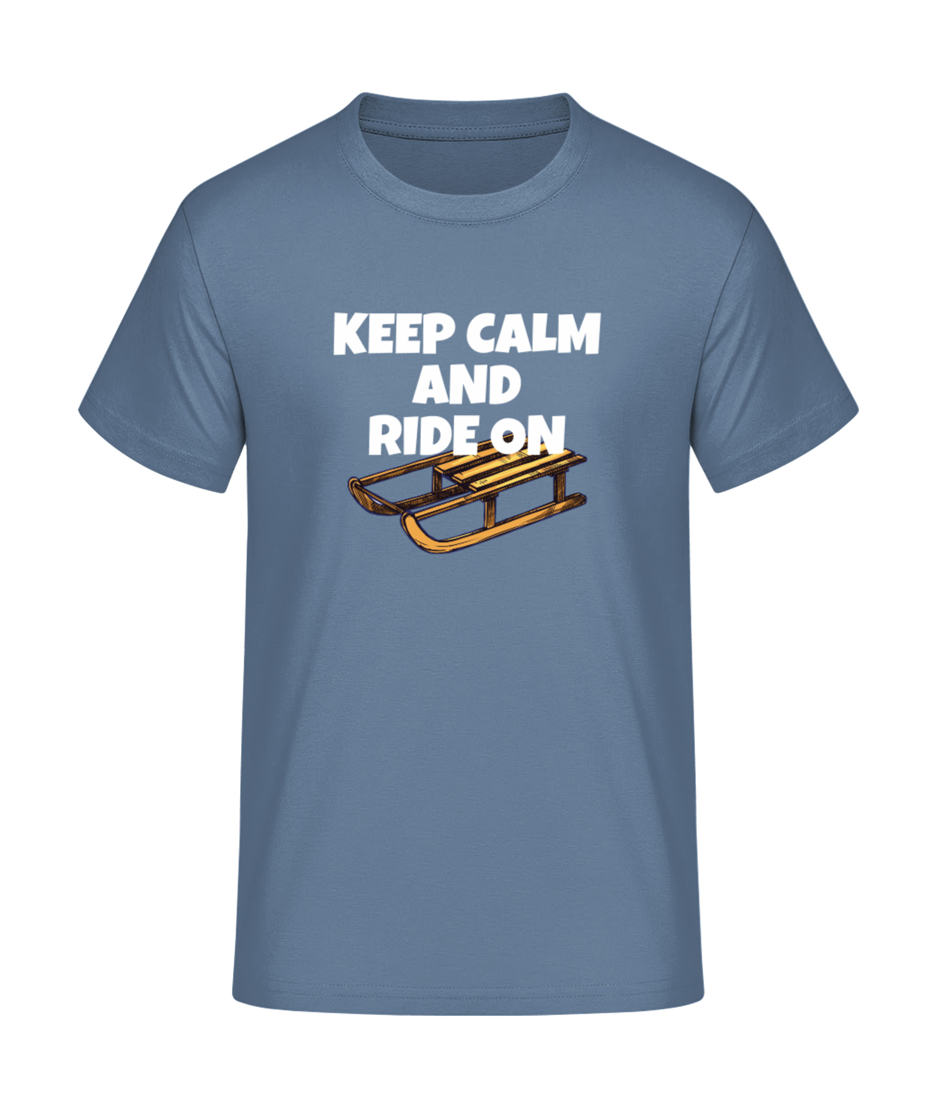 Keep Calm And Ride On T-Shirt bedrucken